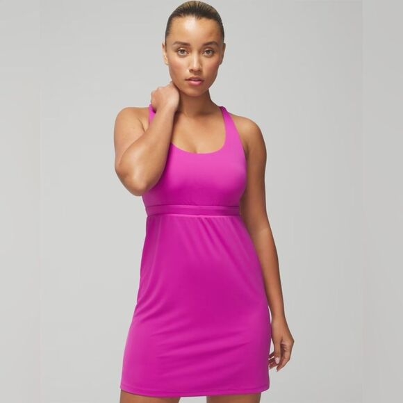 Soma 24/7 Strappy Back Sport Dress NWT Medium Wild Berry - Picture 1 of 6